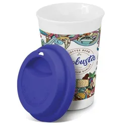 115061 350ml Aztec Ceramic Custom Reusable Coffee Cups (Full Colour)
