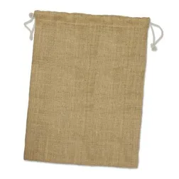 Large Drawstring Jute Produce Shopping Bag