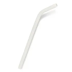 Reusable Food Grade Silicone Drinking Straws with Custom Debossing