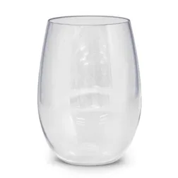 Euro Tumbler 450ml Shatter Resistant PET Wine Glass