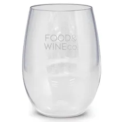 115203 450ml PET Euro Promotional Wine Glasses