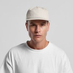 Class Five Panel Cotton Cap with Adjustable Metal Clasp