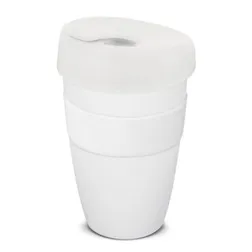Express Cup Deluxe Polypropylene Travel Cup with Silicone Band