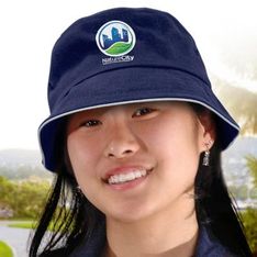 Bondi Kids Cotton Twill UPF50 Bucket Hat