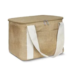 Asana Jute Insulated Lunch Cooler Bag