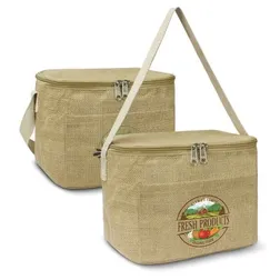 Natural Jute Insulated 5 Litre Lunch Cooler
