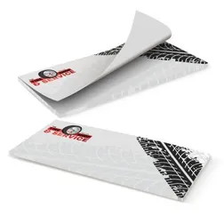 DLE Horizontal Notepad 50 Leaves Cardboard Backing