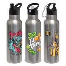 Nomad Double Wall Vacuum Stainless Steel Water Bottle 650ml