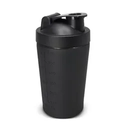 Trojan 600ml Stainless Steel Protein Shaker with Mixing Blades