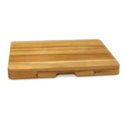 Montgomery Acacia Wood Cheese Board with Concealed Drawer and Utensil Set