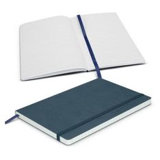 Hudson A5 Soft PU Notebook with Elastic Band and Bookmark