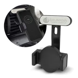 Wireless Charging Car Mount with Air Vent Clip