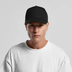 Frame Cap Mid Weight Cotton Snapback with Tear Out Label