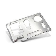 Stainless Steel Wallet Sized Multi Tool Card with PU Sleeve