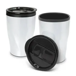 Tornado Double Wall Insulated Coffee Cup with Twist Pattern