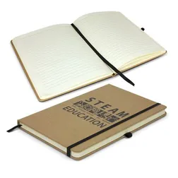 116214 Sienna Promotional Eco Notebooks - 160 Pages