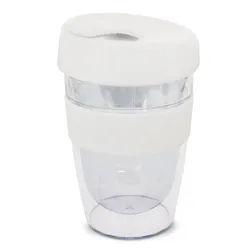 Leviosa Double Wall Travel Coffee Cup with Silicone Band