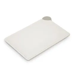 Compact Vanity Stainless Steel Mirror with Protective Polyurethane Sleeve