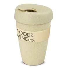 Rice Husk Fibre Reusable Cup with Silicone Band