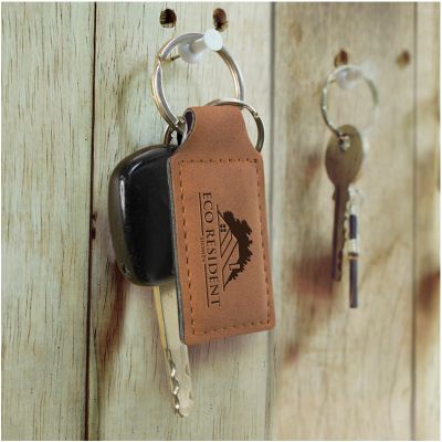 Promotional leather keyrings new arrivals
