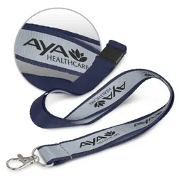 Safety Reflector Lanyards with Hi Vis Compliance