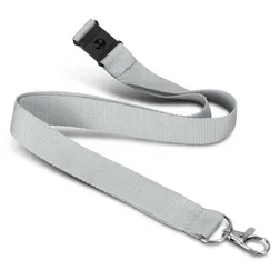 Soft Touch Polyester Lanyard with Safety Release