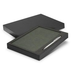 Demio Soft Cover Notebook and Aluminium Pen Gift Set
