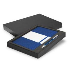 Alexis Hard Cover Journal Aluminium Pen Gift Set