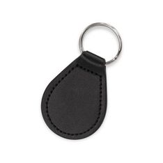 Prince Genuine Leather Round Key Ring with Iron Ring