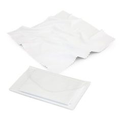 Microfibre Lens Cleaning Cloth with Clear Protective Pouch