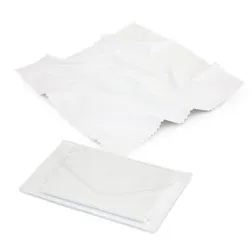 Microfibre Lens Cleaning Cloth with Clear Protective Pouch