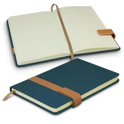 Nirvana Hard Cover Woven Finish Notebook with Magnetic Closure