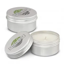 Screw Lid Citronella Candle in Aluminium Tin