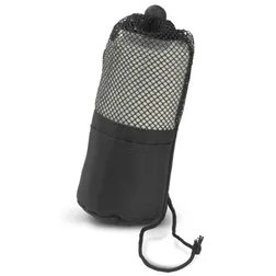 Mako Quick Dry Polyester Nylon Gym Towel with Drawstring Bag