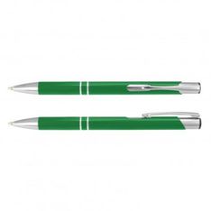 Retractable Aluminium Ballpoint Pen with Chrome Trim