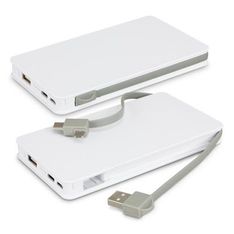 Jarvis Wireless Charging Power Bank with Integrated Cable