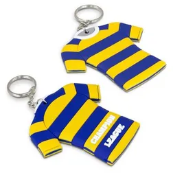 Flexible PVC Custom Moulded Key Ring