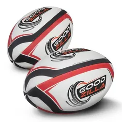 Size 5 Inflatable Rugby Ball Rubber Pimple Grip