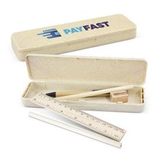 Choice Wheat Straw Eco Stationery Gift Set