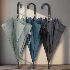Fibreglass Frame Hook Handle Umbrella