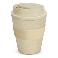 Express Cup Classic Natural Rice Husk Fibre Takeaway Cup