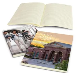 Chorus Medium A5 Lined Notebook with Date Grid