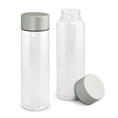 Aqua Clear Tritan Water Bottle with Stainless Steel Lid