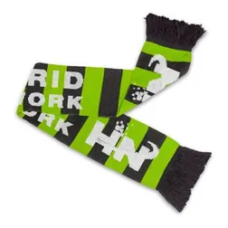 Plain Rib Knit Acrylic Winter Scarf