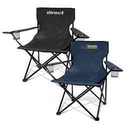 Niagara Outdoor Folding Chair with Beverage Holders