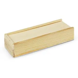 MDF Dominoes Game with Pine Wood Sliding Lid Box