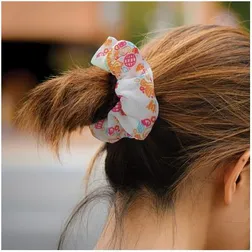 Satin Hair Scrunchies with Full Colour Sublimation