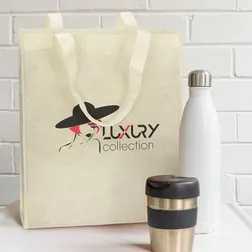 A4 Document Holder Tote with Flecked Finish