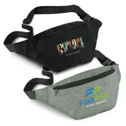 Byron Travel Belt Bag with Heather Finish