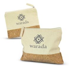 Oakridge Cotton Canvas Pencil Case with Cork Panel